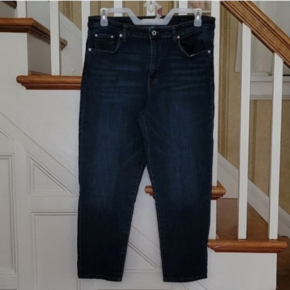 ELLA MOSS Women's High Waist Straight Leg Blue Jeans Size 14/32 Juniors
